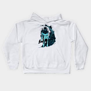 Dark skeleton Kids Hoodie